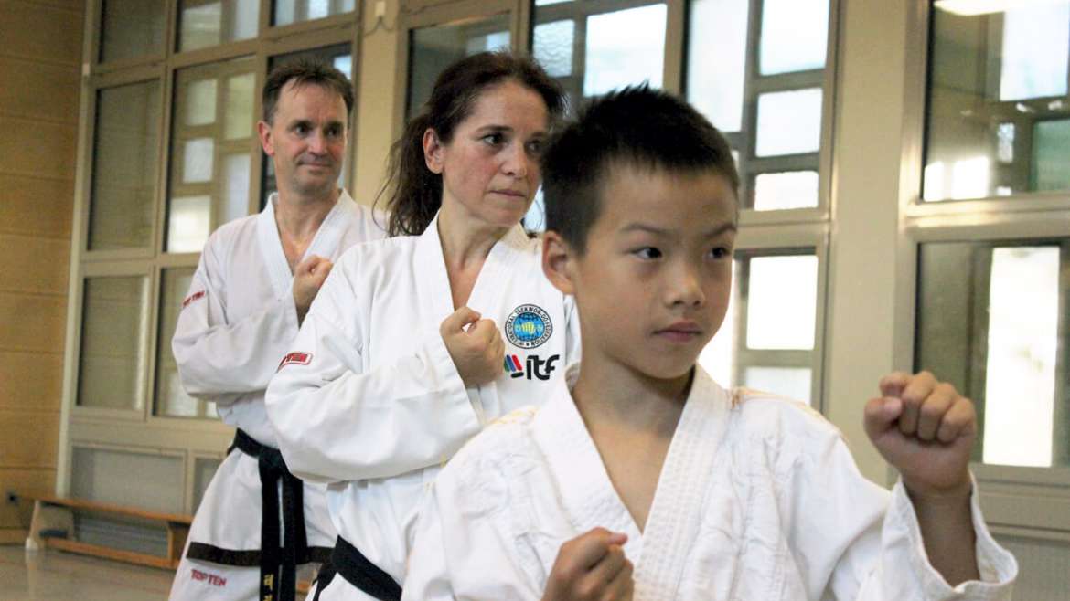 Taekwon-Do Training in den Herbstferien