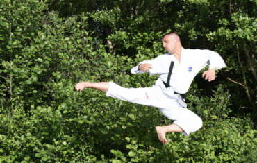 Taekwon-Do Training im Urlaub