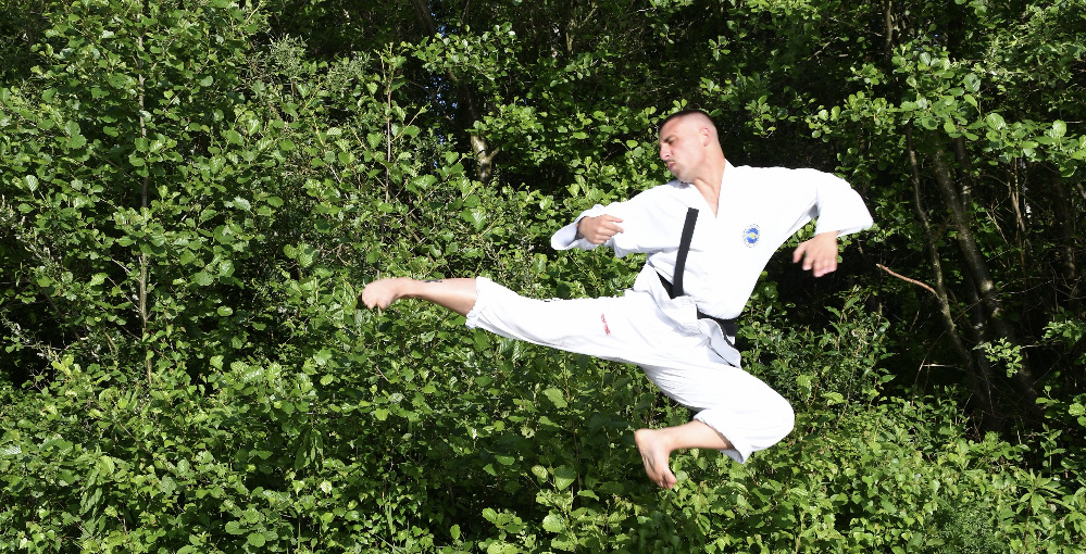 Taekwon-Do Training im Urlaub